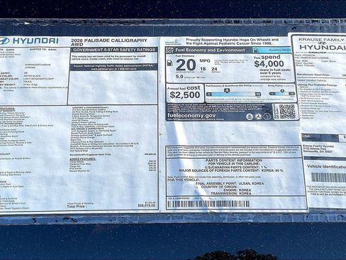 New 2026 Hyundai Palisade Calligraphy image 14