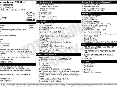 Used 2025 Toyota 4Runner TRD Sport image 26