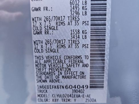 New 2026 Nissan Frontier PRO-4X w/ Pro Premium Package image 31