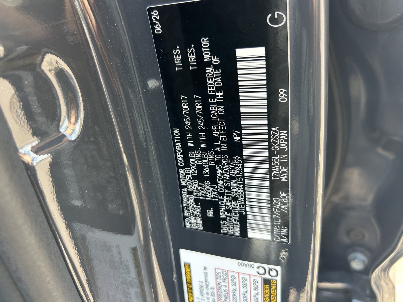 Used 2026 Toyota 4Runner SR5 AWD/4WD image 33