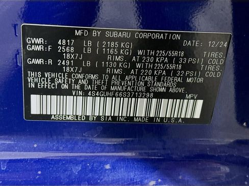 Certified 2025 Subaru Crosstrek 2.5i Sport w/ Popular Package #4A AWD/4WD image 35
