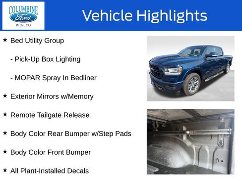 Used 2022 RAM 1500 Laramie w/ Sport Appearance Package AWD/4WD image 20