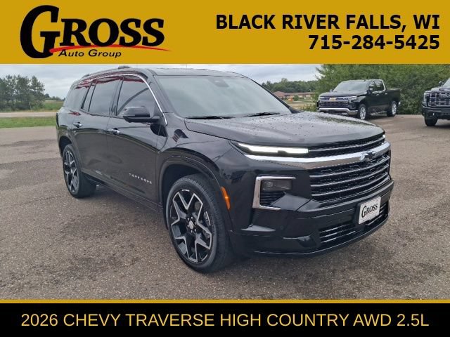 Used 2026 Chevrolet Traverse High Country w/ LPO, Floor Liner Package AWD/4WD image 1