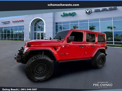 Used 2022 Jeep Wrangler Unlimited Sahara w/ LED Lighting Group