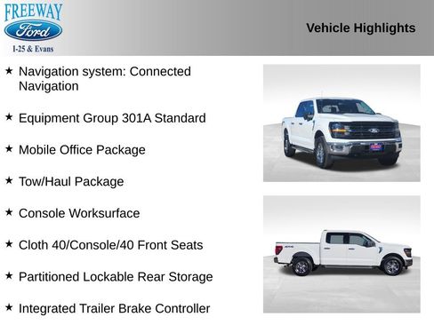 Certified 2024 Ford F150 XLT w/ Mobile Office Package image 4