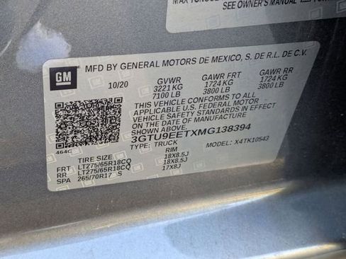 Used 2021 GMC Sierra 1500 AT4 w/ AT4 Premium Package image 26