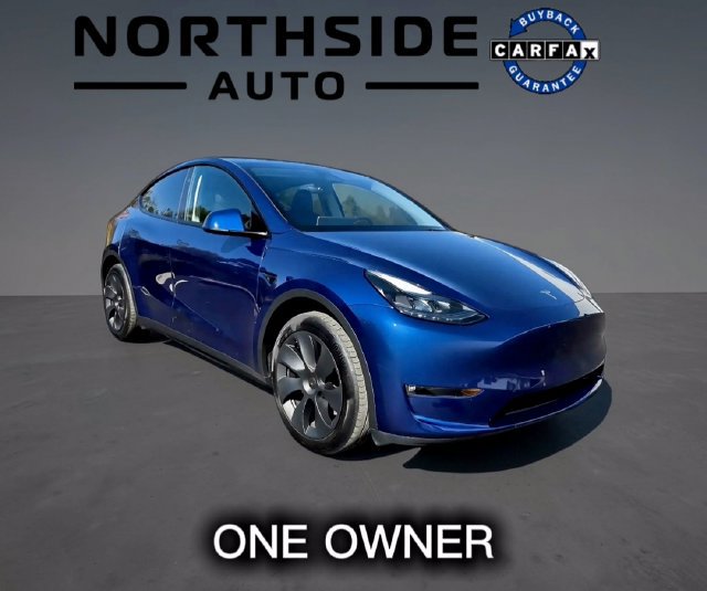 Used 2025 Tesla Model Y Long Range AWD/4WD image 1