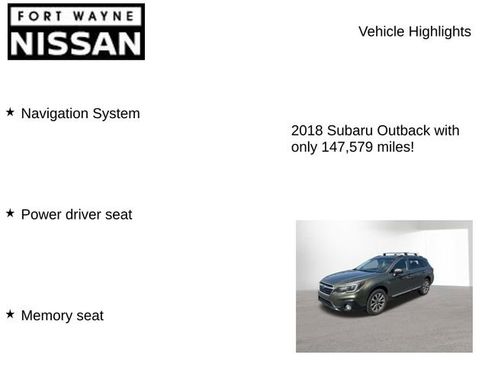 Used 2018 Subaru Outback 3.6R Touring w/ Popular Package #3 image 7