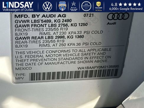 Used 2021 Audi Q5 2.0T Premium Plus w/ Premium Plus Package image 25