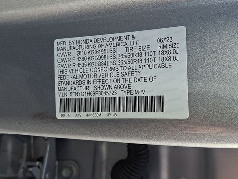 Used 2023 Honda Pilot TrailSport image 28