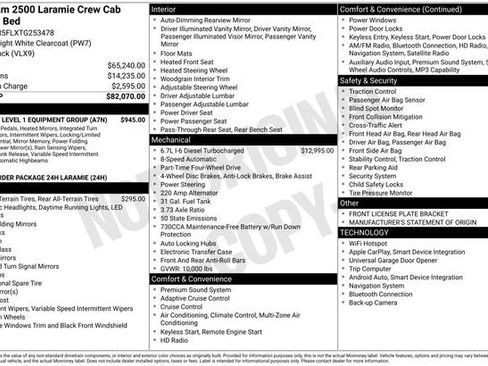 Used 2026 RAM 2500 Laramie AWD/4WD image 20