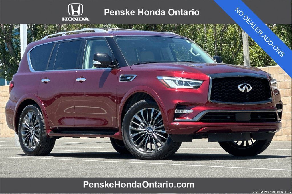 Used 2021 INFINITI QX80 Premium Select w/ Cargo Package RWD image 1