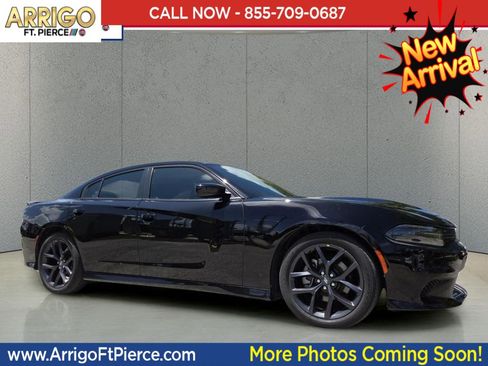 Used 2023 Dodge Charger R/T w/ Blacktop Package RWD image 1