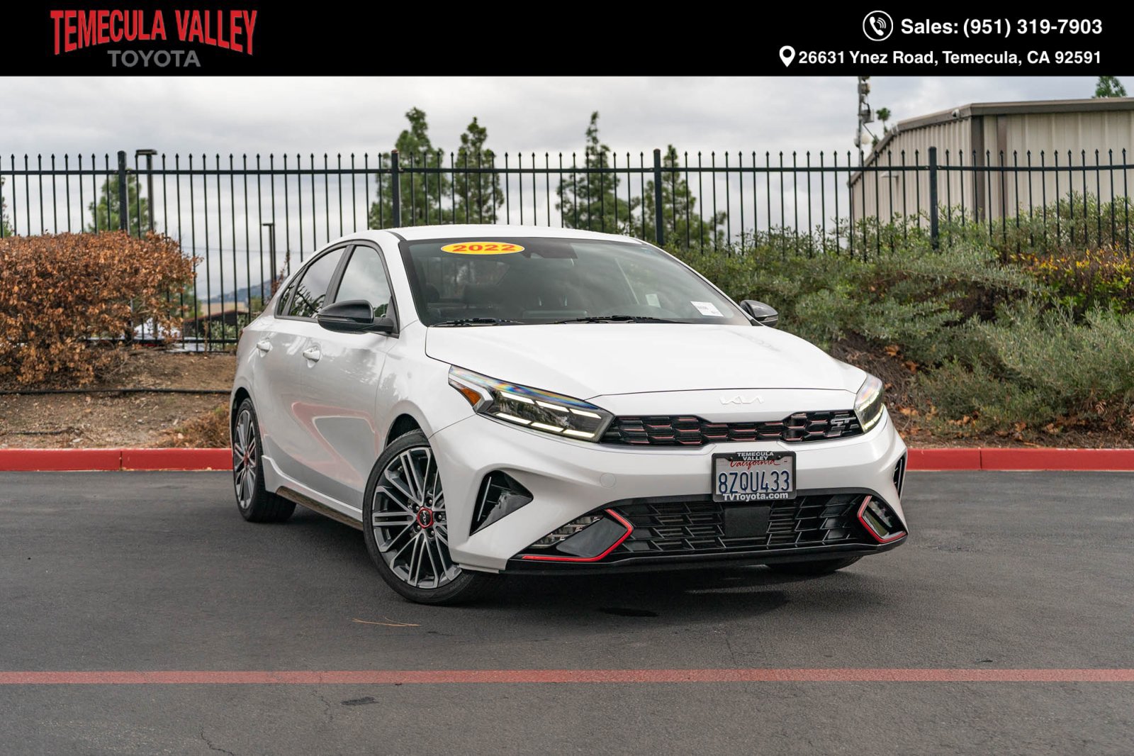Used 2022 Kia Forte GT w/ GT Technology Package FWD image 1