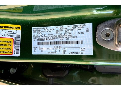 New 2025 Ford Bronco Outer Banks w/ Sasquatch Package image 29