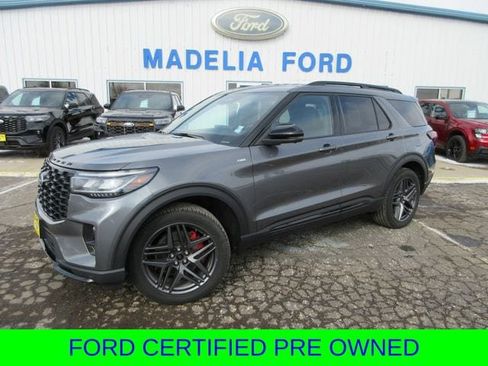 Certified 2025 Ford Explorer ST-Line w/ ST-Line Street Pack AWD/4WD image 1