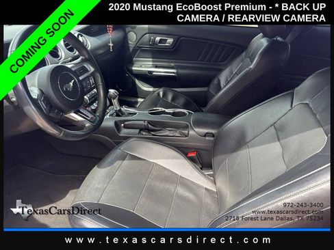 Used 2020 Ford Mustang Premium RWD image 6