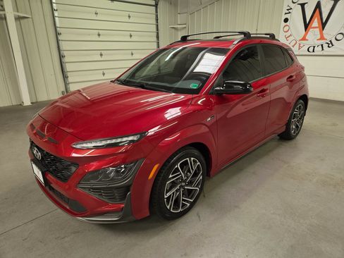 Used 2022 Hyundai Kona N Line w/ Tech Package AWD/4WD image 2