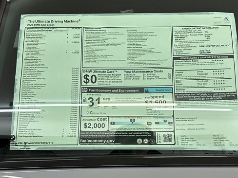 New 2026 BMW 330i Sedan w/ M Sport Package image 31