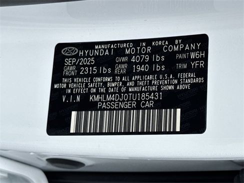 New 2026 Hyundai Elantra Blue image 32