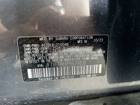 Used 2023 Subaru WRX AWD/4WD image 32