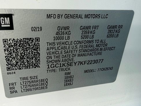 Used 2019 Chevrolet Silverado 2500 LT image 36