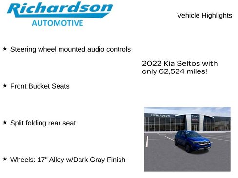 Used 2022 Kia Seltos LX AWD/4WD image 10