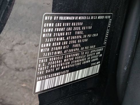 Used 2021 Volkswagen Tiguan S image 25