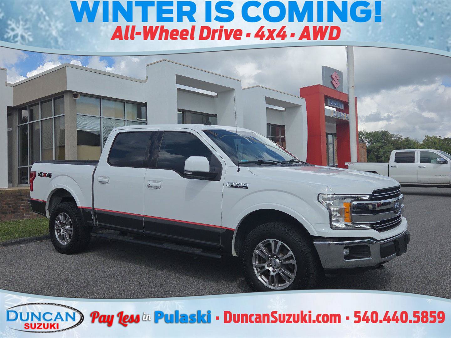 Used 2019 Ford F150 Lariat AWD/4WD image 1