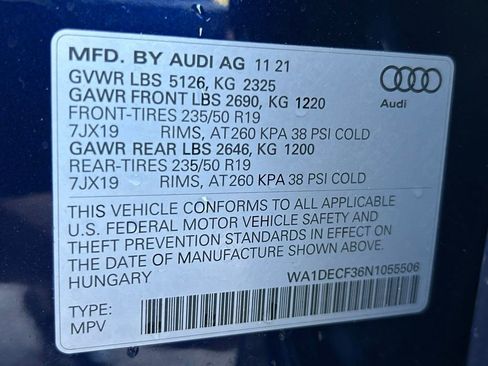 Used 2022 Audi Q3 2.0T Premium w/ Convenience Package image 61