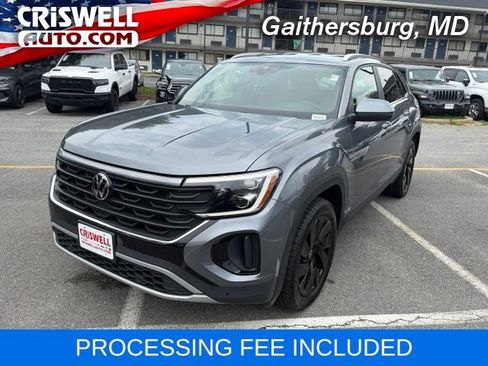Used 2024 Volkswagen Atlas Cross Sport SE w/ Black Wheel Package AWD/4WD image 1