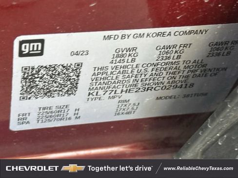 Used 2024 Chevrolet Trax LT w/ Driver Confidence Package image 12