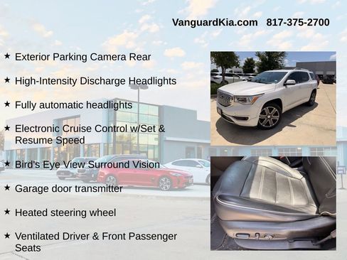 Used 2019 GMC Acadia Denali w/ Technology Package FWD image 12