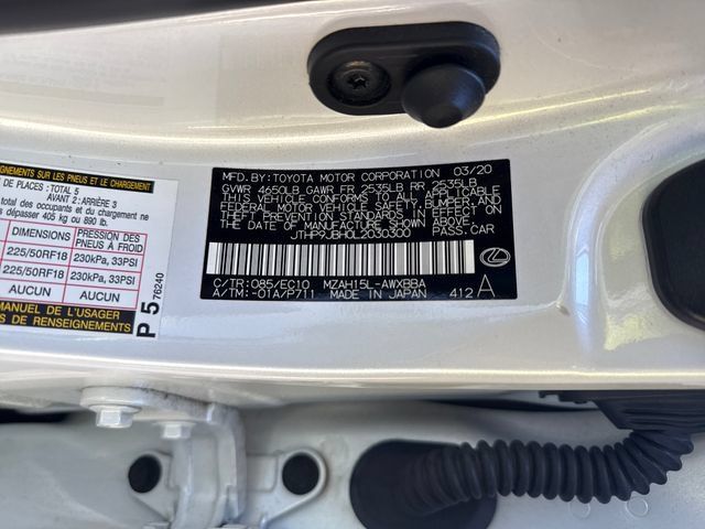 Used 2020 Lexus UX 250h w/ Premium Package AWD/4WD image 16