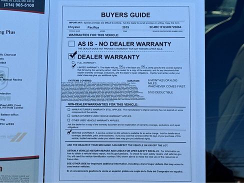 Used 2019 Chrysler Pacifica Touring Plus image 27