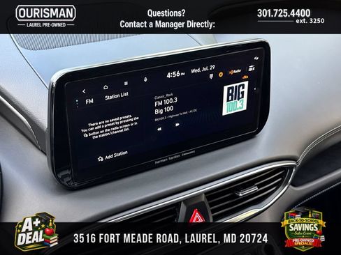 Certified 2023 Hyundai Santa Fe Limited AWD/4WD image 14