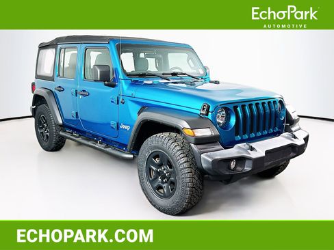 Used 2020 Jeep Wrangler Unlimited Sport image 1