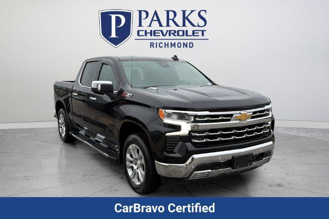 Certified 2023 Chevrolet Silverado 1500 LTZ w/ Z71 Off-Road Package AWD/4WD image 1