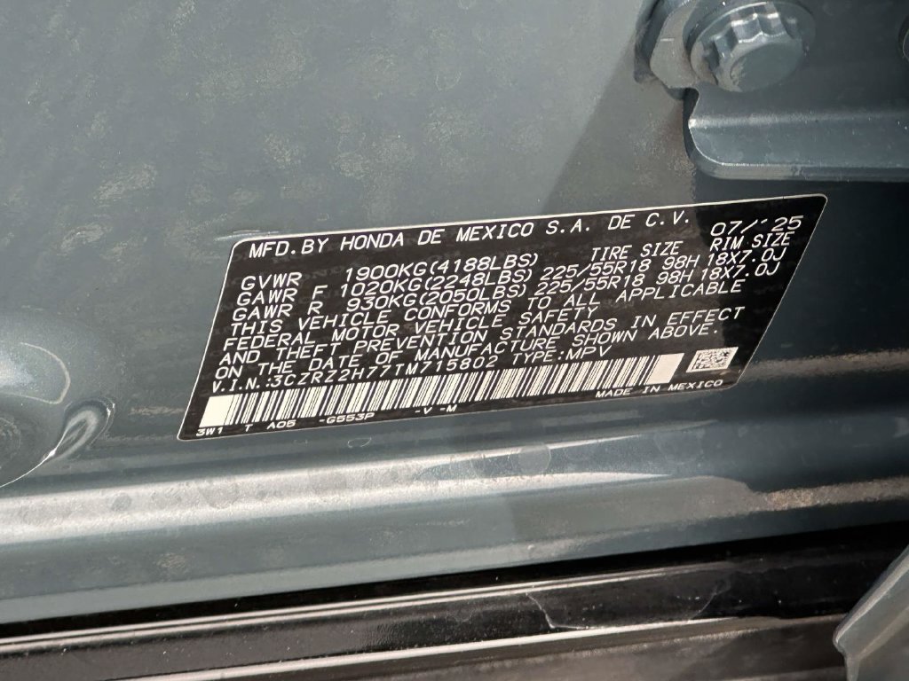 Certified 2026 Honda HR-V EX-L image 32