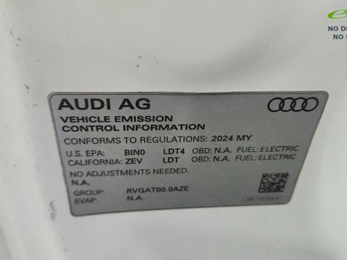Used 2024 Audi Q8 e-tron Prestige w/ Prestige Package AWD/4WD image 65