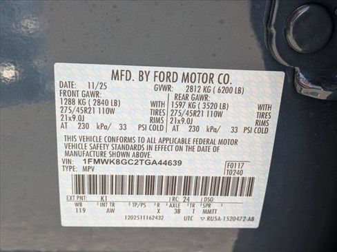 New 2026 Ford Explorer ST w/ Sun And Sound Package image 17