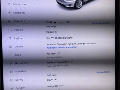 Used 2019 Tesla Model X Long Range AWD/4WD image 14