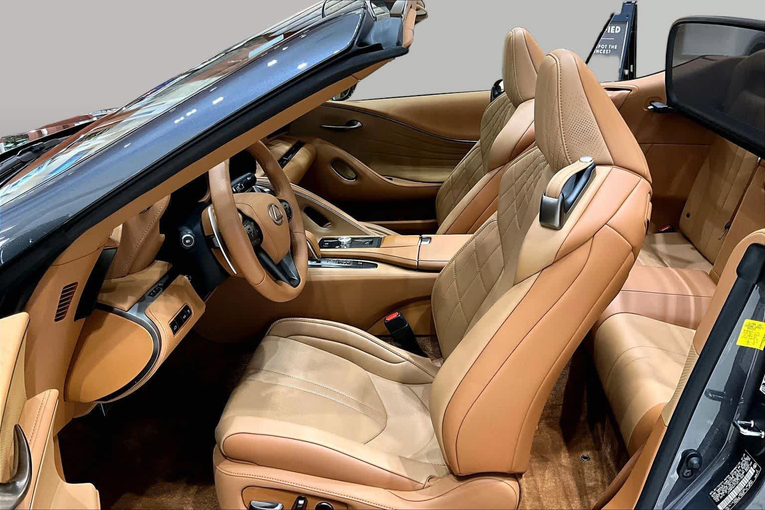 Certified 2025 Lexus LC 500 Convertible w/ Touring Package RWD image 7