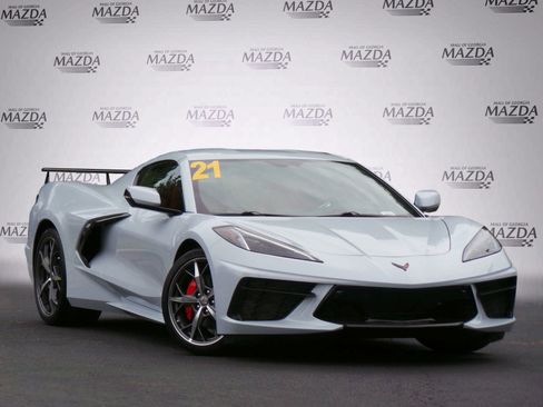 Used 2021 Chevrolet Corvette Stingray Preferred Cpe w/ 2LT RWD image 2