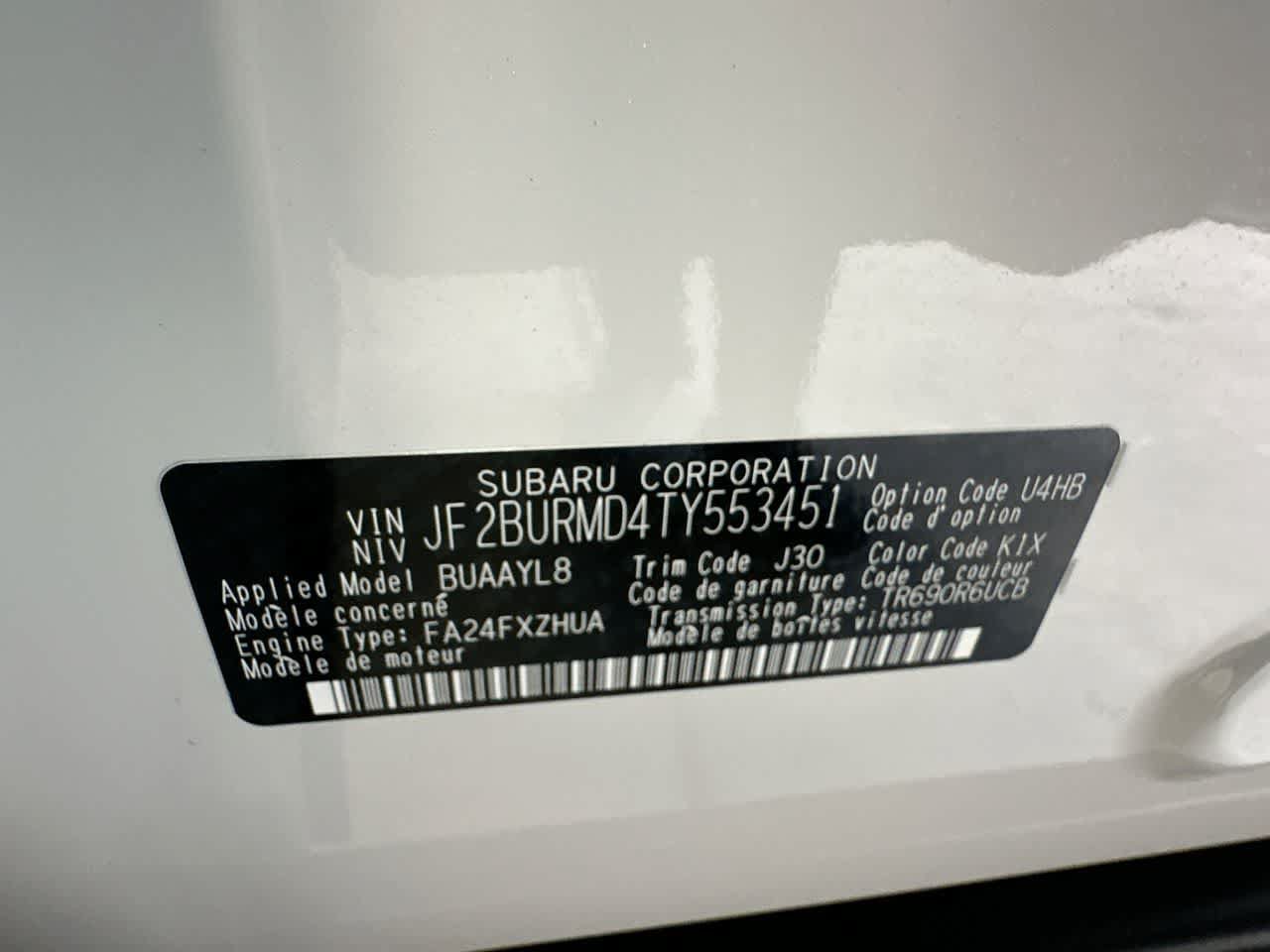 New 2026 Subaru Outback Wilderness AWD/4WD image 29