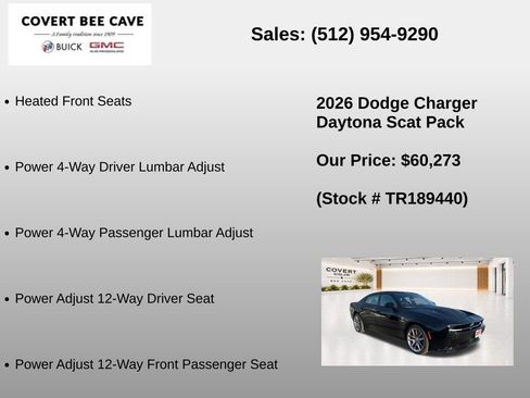 New 2026 Dodge Charger Daytona Scat Pack w/ Track Package AWD/4WD image 27