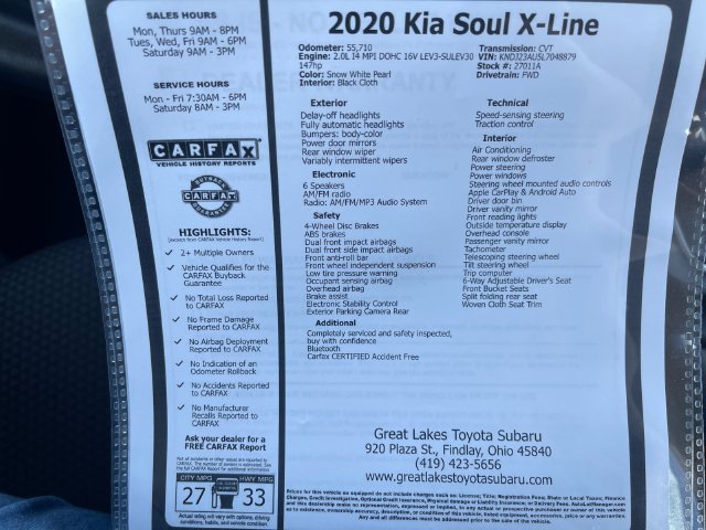 Used 2020 Kia Soul X-Line FWD image 27