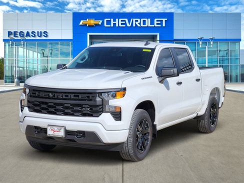New 2026 Chevrolet Silverado 1500 Custom w/ LPO, Dark Essentials Package RWD image 2