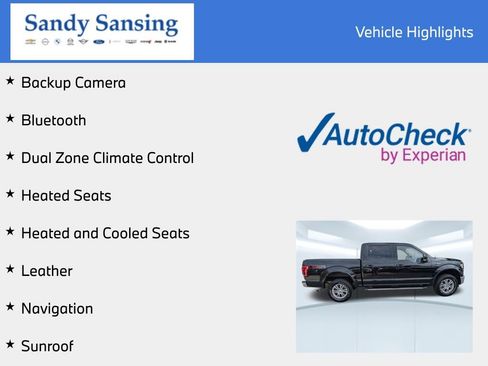 Used 2015 Ford F150 Lariat w/ Equipment Group 501A Mid image 7