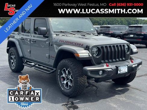Used 2022 Jeep Wrangler Unlimited Rubicon w/ LED Lighting Group AWD/4WD image 1